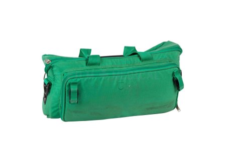 Green Paramedic Bag Dressed